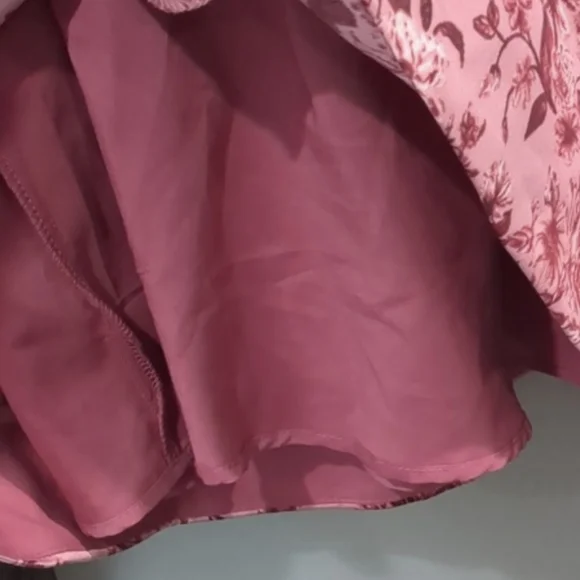 Gal Meets Glam Elle Dress in Pink Rose floral Size 20 - Picture 5 of 10